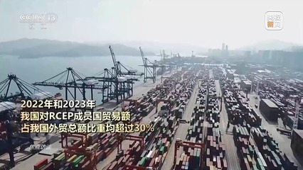 焦點訪談丨生效實施三周年RCEP交出了怎樣的“成績單”?