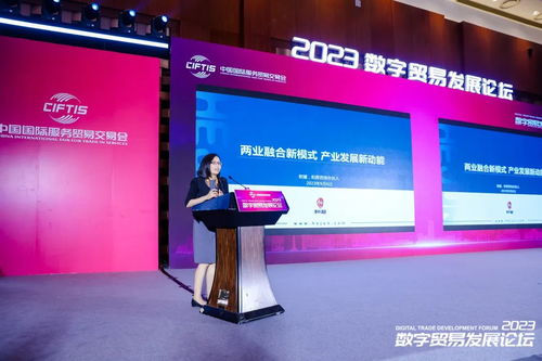 服貿會舉行數字貿易發展論壇,數字貿易合作伙伴計劃發布